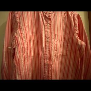 STRIPED LONG SLEEVE BUTTON DOWN